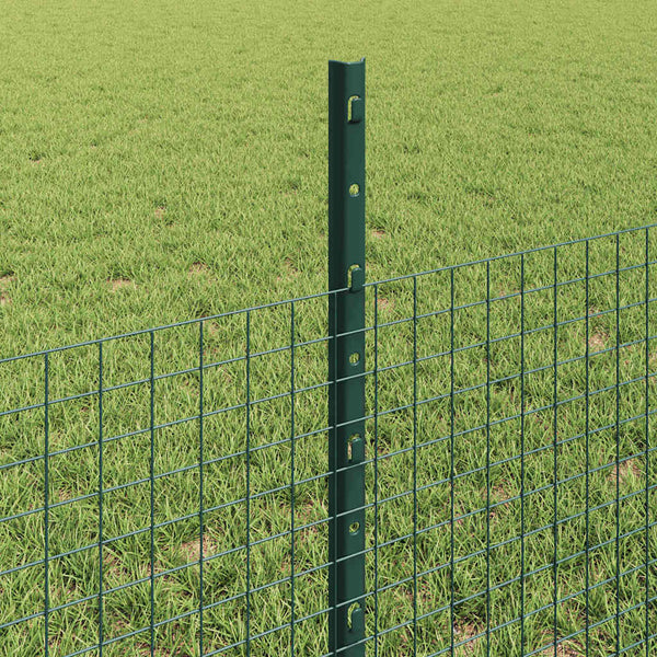 Käytävä suljettu langoitettu aitarakenne 10 x 0,5 m Vihreä