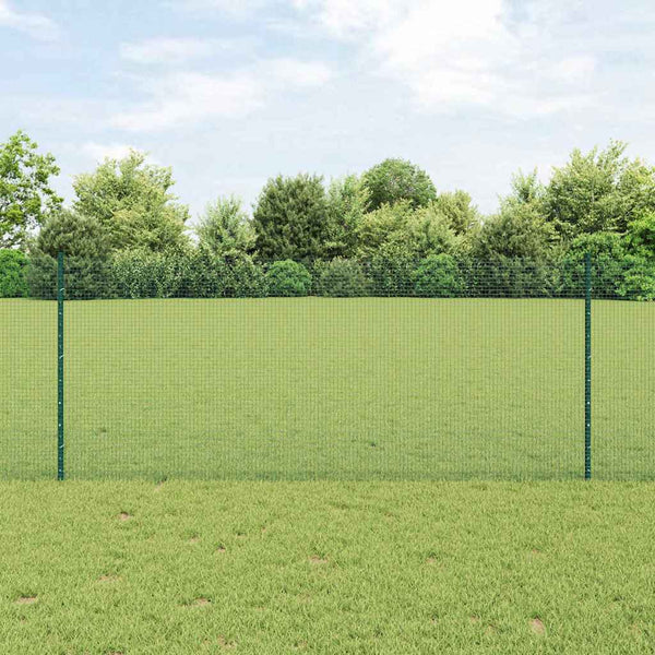 Käytävä suljettu langoitettu aitarakenne 10 x 1 m Vihreä Verkko