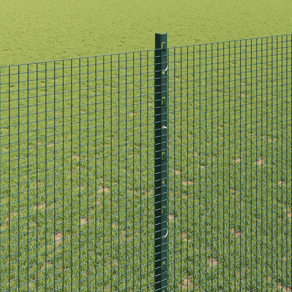 Käytävä suljettu langoitettu aitarakenne 25 x 1,5 m Vihreä