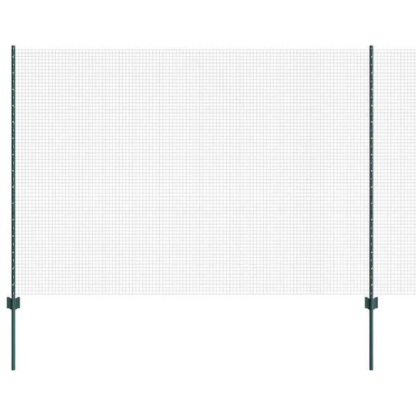 Käytävä suljettu langoitettu aitarakenne 25 x 1,5 m Vihreä