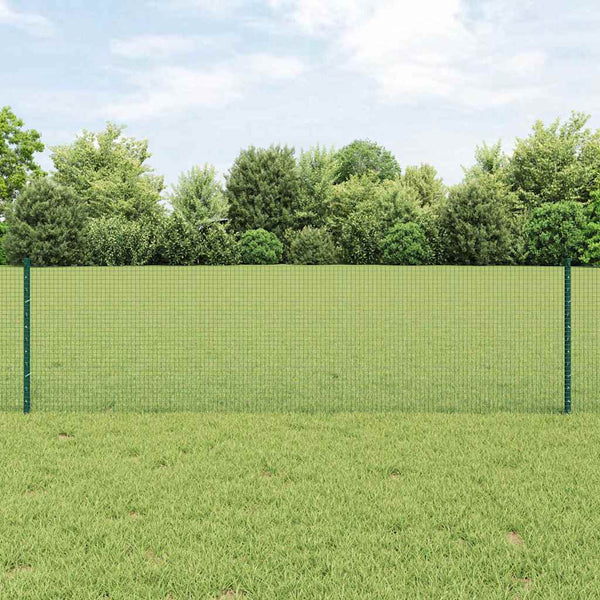 Käytävä suljettu langoitettu aitarakenne 50 x 0,6 m Vihreä