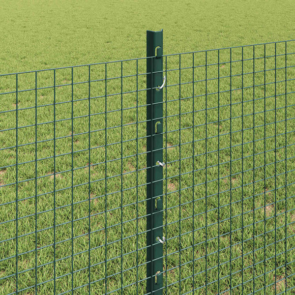 Käytävä suljettu langoitettu aitarakenne 50 x 0,8 m Vihreä