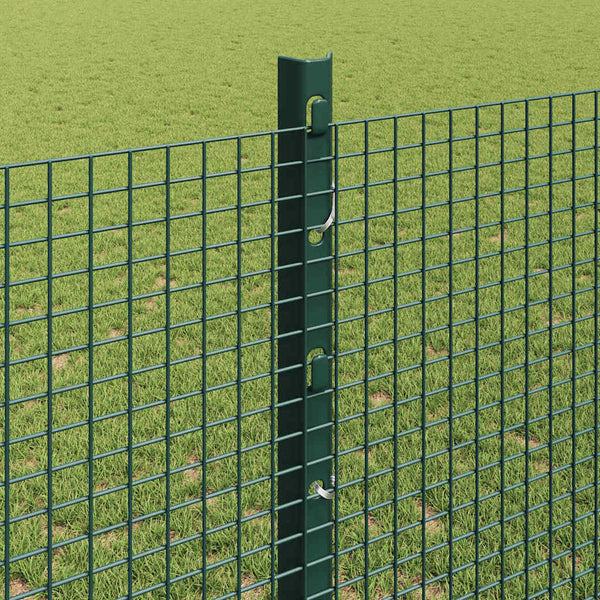 Käytävä suljettu langoitettu aitarakenne 50 x 1,2 m Vihreä