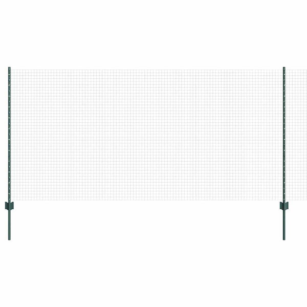 Käytävä suljettu langoitettu aitarakenne 50 x 1,2 m Vihreä