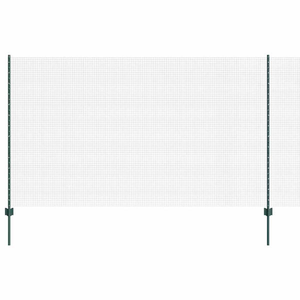 Käytävä suljettu langoitettu aitarakenne 50 x 1,4 m Vihreä