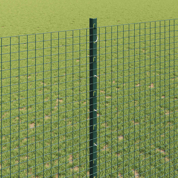 Käytävä suljettu langoitettu aitarakenne 50 x 1,4 m Vihreä