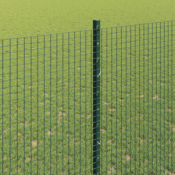 Käytävä suljettu langoitettu aitarakenne 50 x 1,5 m Vihreä