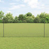 Käytävä suljettu langoitettu aitarakenne 10 x 1,4 m Harmaa
