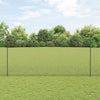 Käytävä suljettu langoitettu aitarakenne 10 x 1,5 m Harmaa