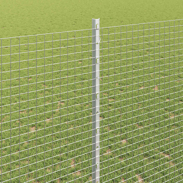 Käytävä suljettu langoitettu aitarakenne 25 x 1,4 m Harmaa