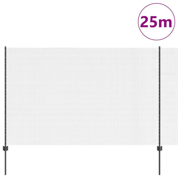 Käytävä suljettu langoitettu aitarakenne 25 x 1,5 m