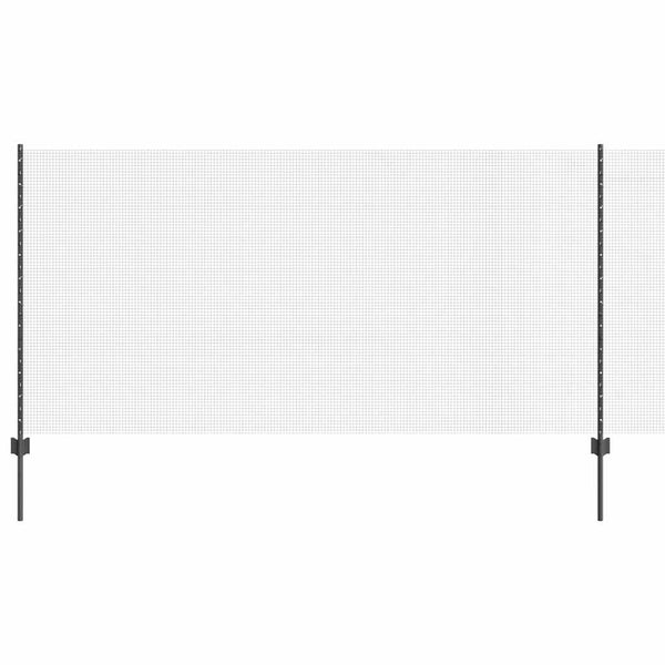 Käytävä suljettu langoitettu aitarakenne 50 x 1,2 m Harmaa