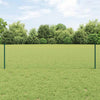 Kuusikulmainen aita pylväällä 25 x 0,5 m PVC-pinnoitettu teräs