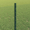 Kuusikulmainen aita pylväällä 25 x 0,8 m PVC-pinnoitettu teräs