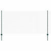 Kuusikulmainen aita pylväällä 25 x 1,2 m PVC-pinnoitettu teräs