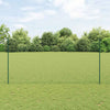 Kuusikulmainen aita pylväällä 25 x 1,5 m PVC-pinnoitettu teräs