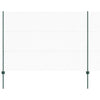 Kuusikulmainen aita pylväällä 25 x 1,5 m PVC-pinnoitettu teräs