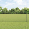 Kuusikulmainen aita pylväällä 50 x 1,4 m PVC-pinnoitettu teräs