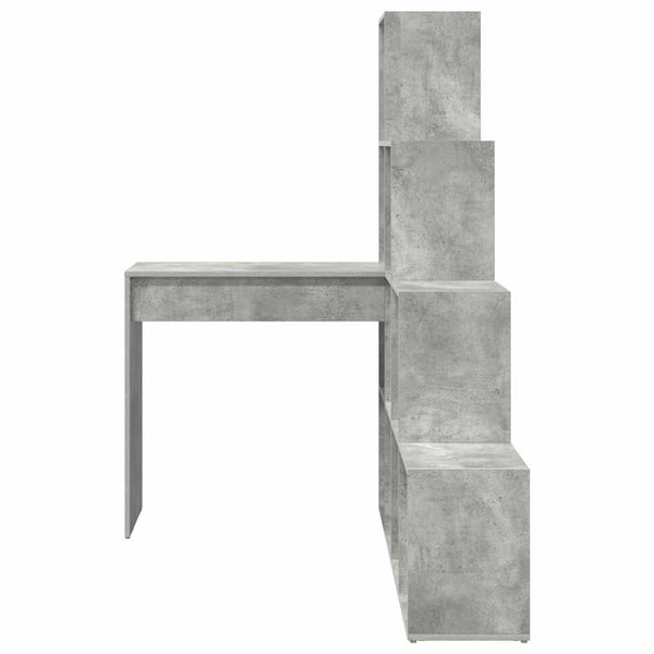 Kulmapöytä Betoni Harmaa 101,5 x 149,5 x 149,5 cm Tekninen puu