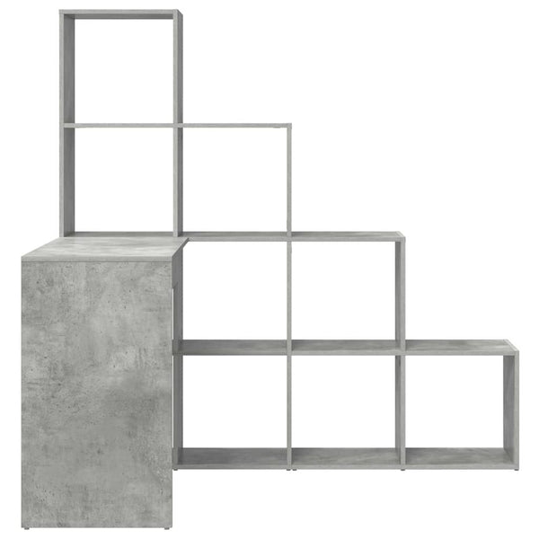 Kulmapöytä Betoni Harmaa 101,5 x 149,5 x 149,5 cm Tekninen puu