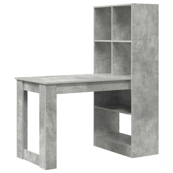 Pöytä Betoni Harmaa Tekninen puu 122 x 67 x 145 cm