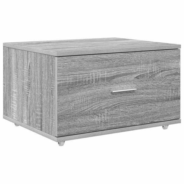 Pöytä Harmaa Sonoma Tekninen puu 131,5 x 50 x 106,5 cm
