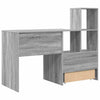 Pöytä Harmaa Sonoma Tekninen puu 131,5 x 50 x 106,5 cm