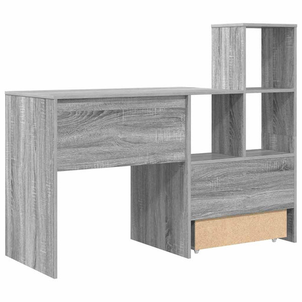 Pöytä Harmaa Sonoma Tekninen puu 131,5 x 50 x 106,5 cm