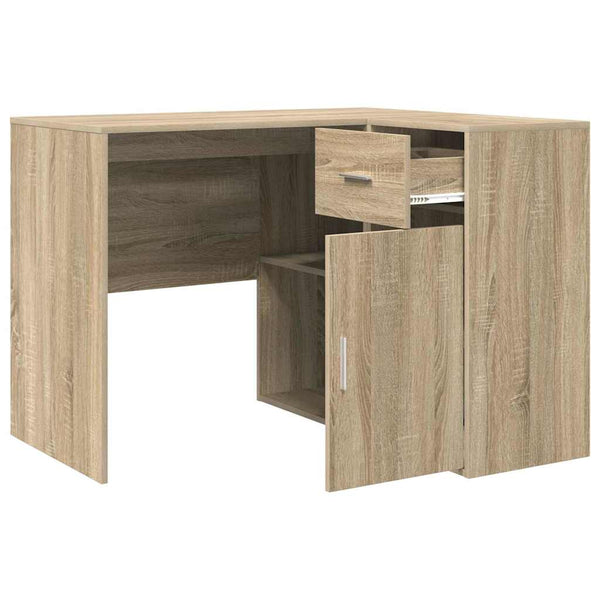 Kulmapöytä laatikon kanssa Sonoman tammi 102 x 88 x 75 cm
