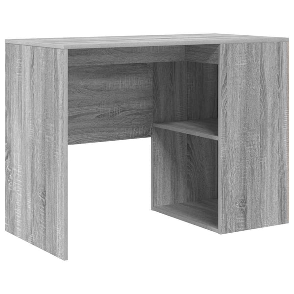Kulmapöytä laatikon kanssa Harmaa Sonoma 102 x 88 x 75 cm
