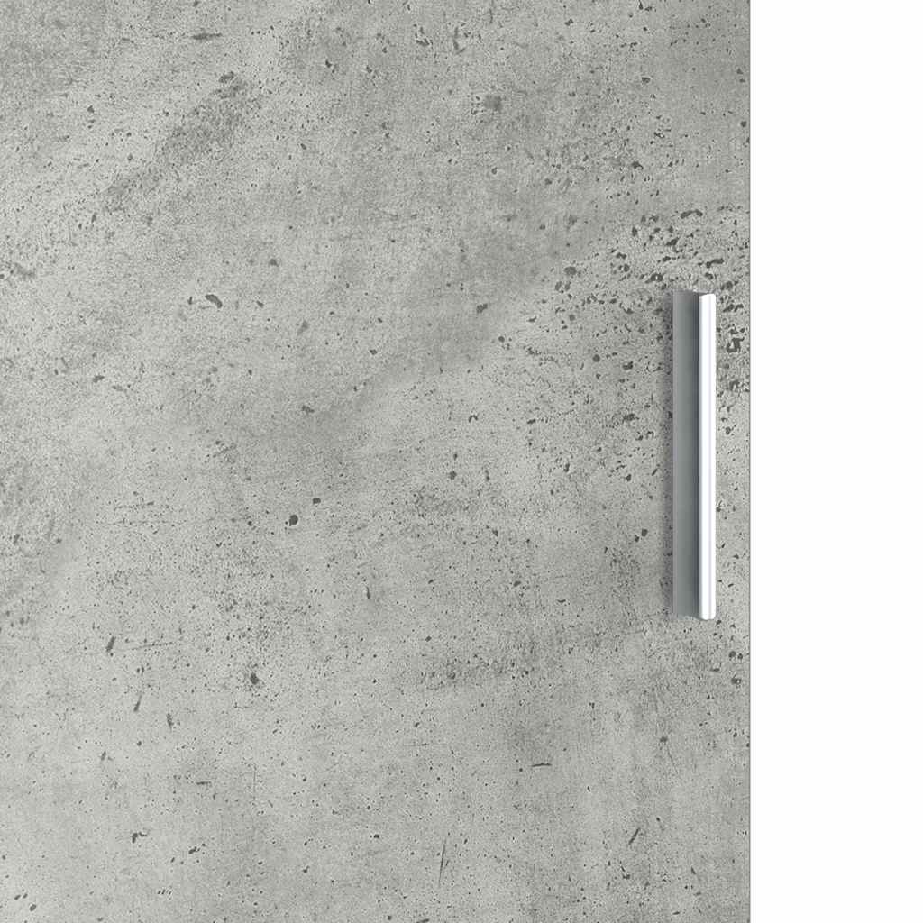 Pöytä Betoni Harmaa 133.5 x 50 x 124 cm 2 kpl