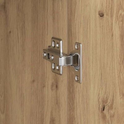 Pöytä säilytyksellä 2 pcs artesaani tammi 102 x 50 x 124 cm