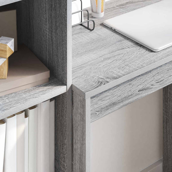 Pöytä Harmaa Sonoma 105,5 x 34 x 127 cm 2 kpl