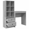 Pöytä Harmaa Sonoma 115,5 x 40 x 127 cm 2 kpl