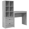 Pöytä Harmaa Sonoma 125,5 x 40 x 127 cm 2 kpl