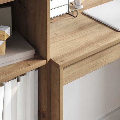 Pöytä säilytyksellä 2 pcs artesaani tammi 80 x 40 x 76 cm