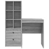 Pöytä Harmaa Sonoma 105,5 x 50 x 127 cm 2 kpl