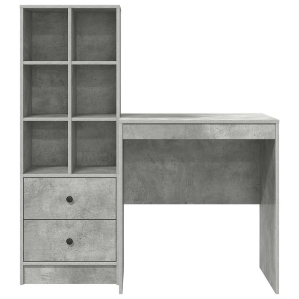 Pöytä Betoni Harmaa 115,5 x 50 x 127 cm 2 kpl