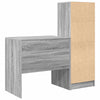 Pöytä Harmaa Sonoma 125,5 x 50 x 127 cm 2 kpl