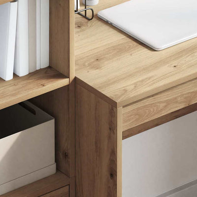 Pöytä säilytyksellä 2 pcs artesaani tammi 80 x 50 x 76 cm