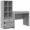 Pöytä Harmaa Sonoma 135,5 x 50 x 127 cm 2 kpl