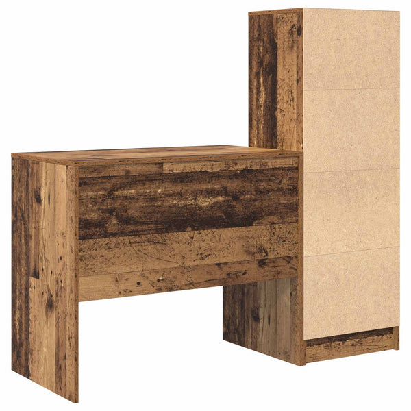 Pöytä Vanha puu 135,5 x 50 x 127 cm 2 kpl