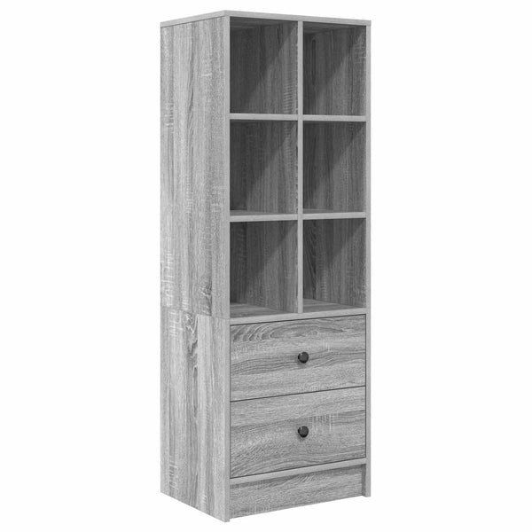 Pöytä Harmaa Sonoma 145.5 x 50 x 127 cm 2 kpl