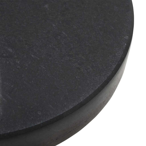 Päivänvarjonjalusta 30kg Musta Graniitti ja ruostumaton teräs