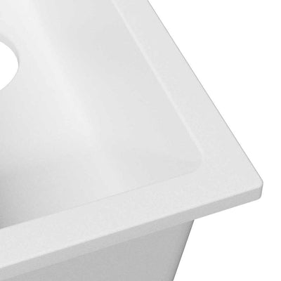 Keittiöallas Valkoinen 21 x 44 x 14 cm Graniitti