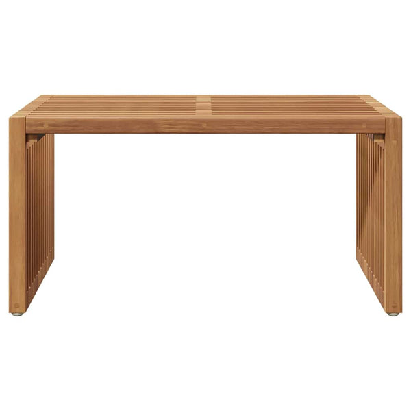 Puutarhan sivupöytä Ruskea 70 x 37,5 x 35,5 cm Tiikkipuu