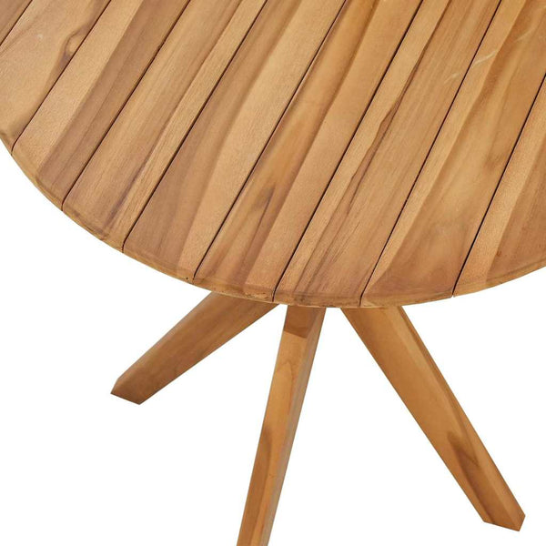 Sivupöytä Ruskea 70 x 70 x 75 cm Tiikkipuu