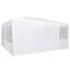 Juhlateltta 600 x 400 x 266 cm valkoinen Polyeteeni