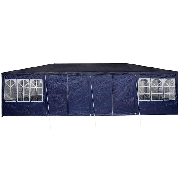 Juhlateltta 800 x 400 x 266 cm Sininen Polyeteeni