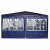 Juhlateltta 800 x 400 x 266 cm Sininen Polyeteeni
